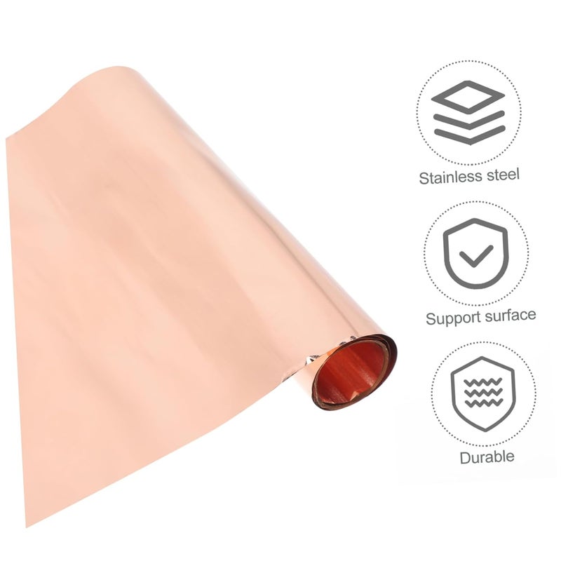 Cabilock 5 Sets Copper Foil Sheets For Crafts Electrical Repair High Conductivity - Image 3